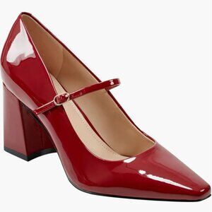 Marc Fisher Vanderly Mary Jane Pump in Red